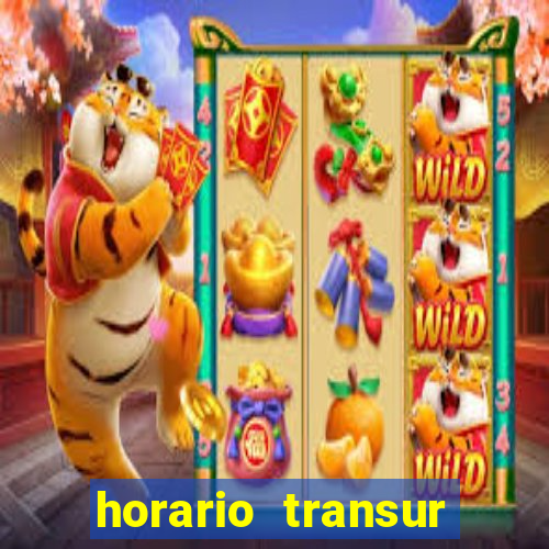 horario transur roleta santos dumont juiz de fora